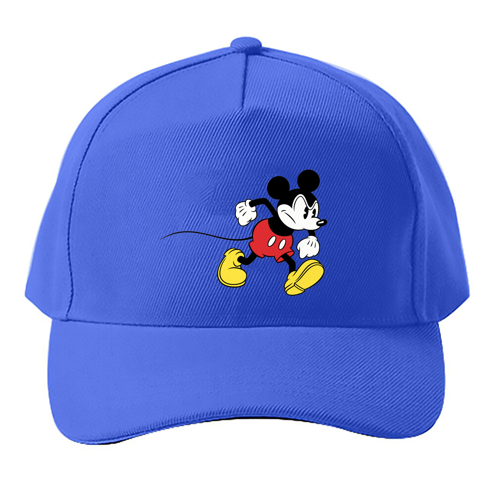 （画像用） ミッキーマウス Mickey Mouse ベースボールキャップ 綿100％ 男女兼用 帽子 スポーツ
